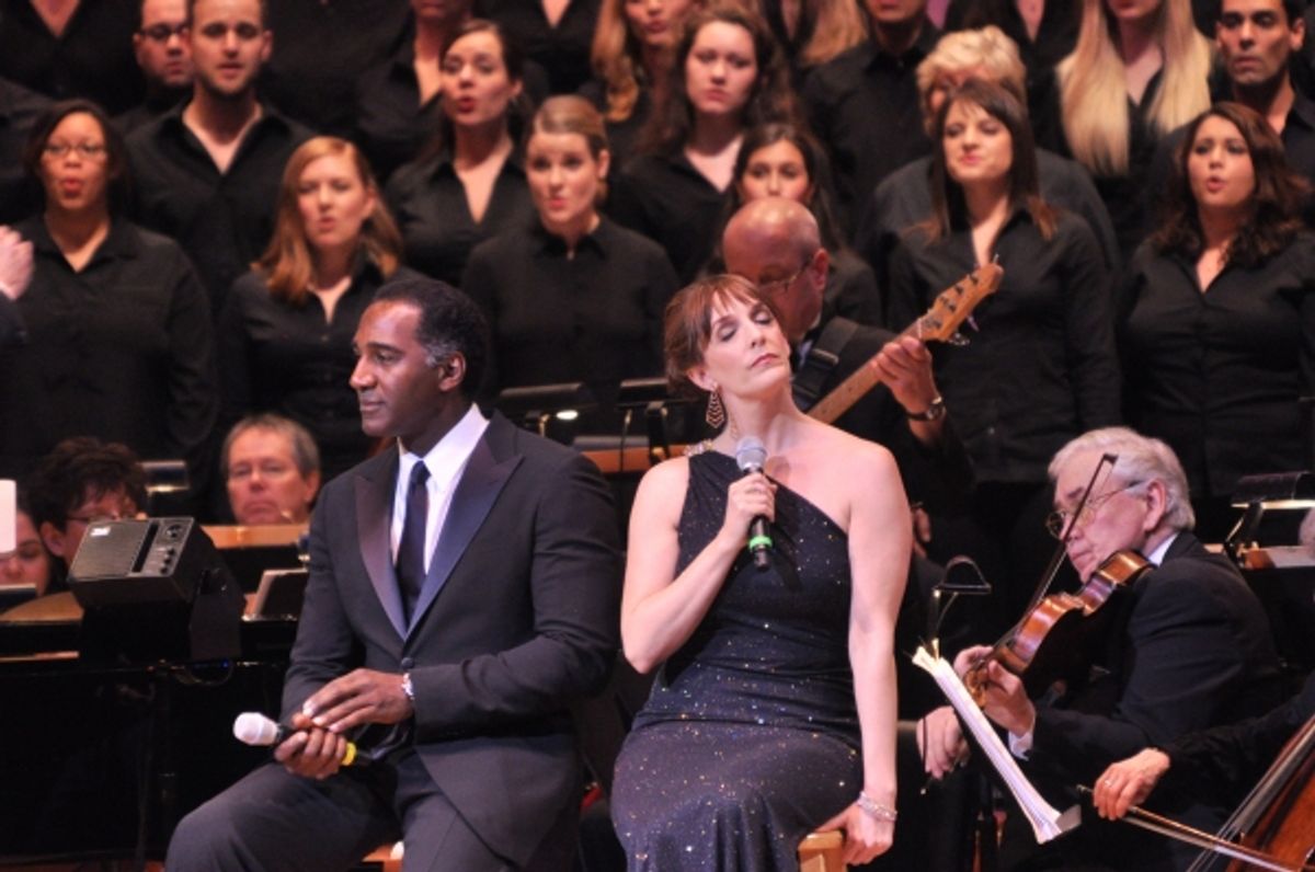 Norm Lewis and Julia Murney at 