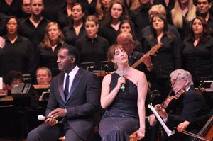 Norm Lewis and Julia Murney Photo