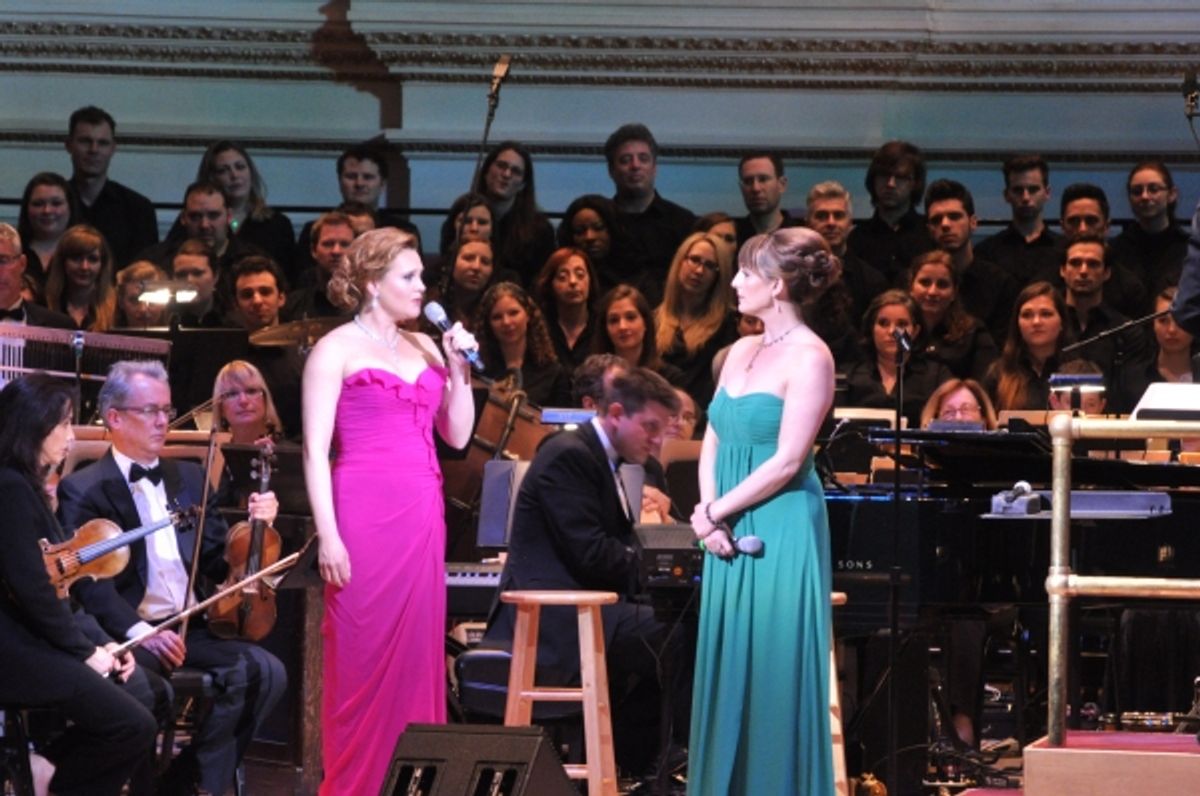 Jennifer Laura Thompson and Julia Murney at 