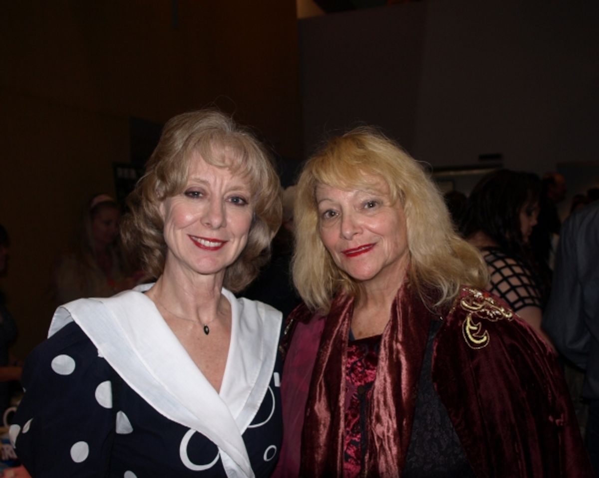 Ellen Crawford and Marla Lewin Halperin at 