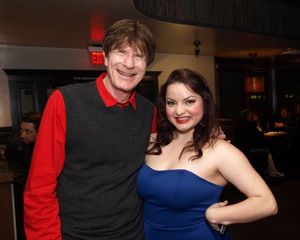 Kimmy Zolozabal with Steven Stanley @ BroadwayWorld Kimmy Zolozabal with Steven Stanley Photo