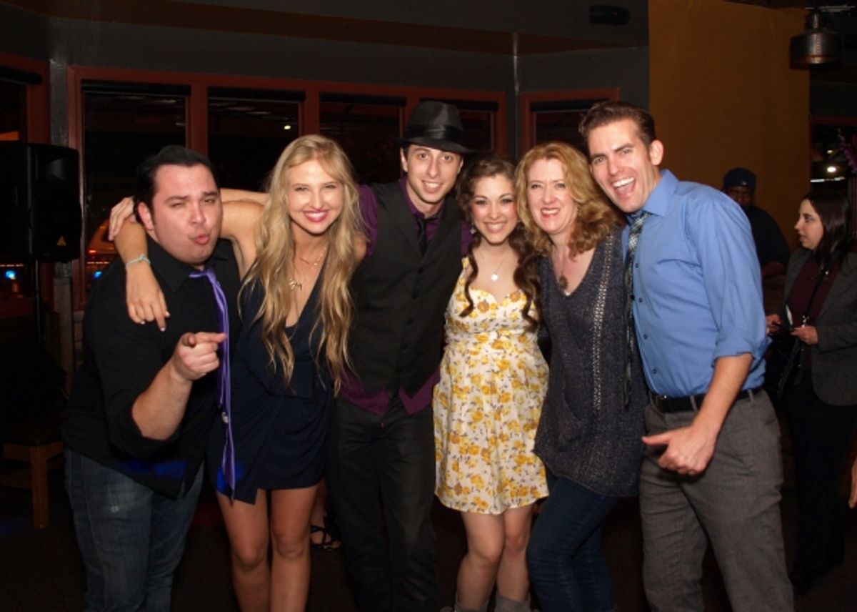 Ryan Quick, Veronica Dunne, Nick Bernardi, Tessa Grady, Michele Selin, and Nicholas Tubbs at 