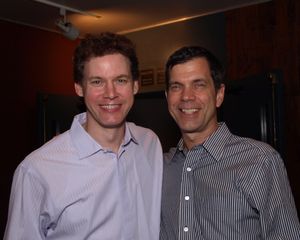 Kevin Earley and Todd Nielsen @ BroadwayWorld Kevin Earley and Todd Nielsen Photo