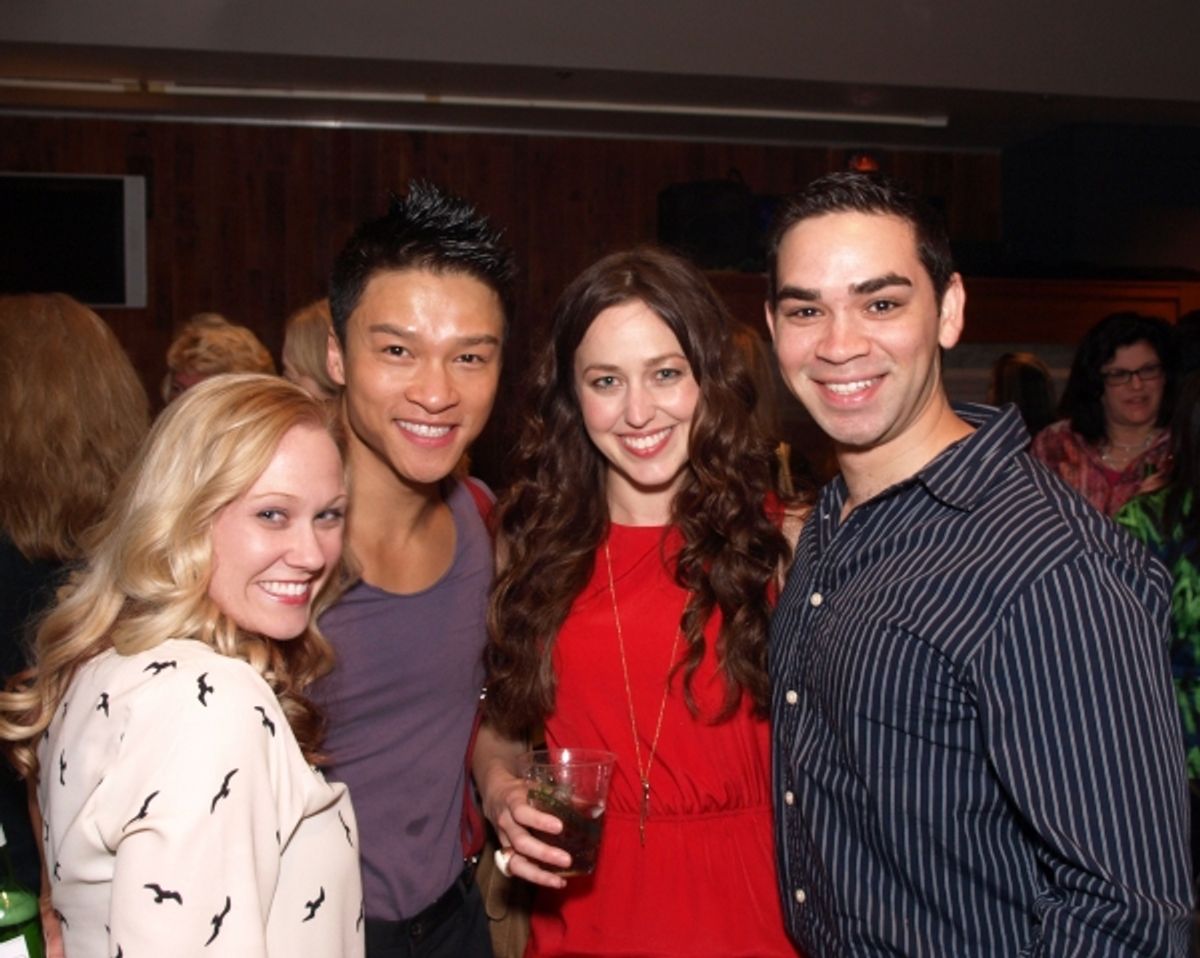 Shanon Mari Mills, Ethan Le Phong, Suzanne Schmedding, and Ryan Castellino at 