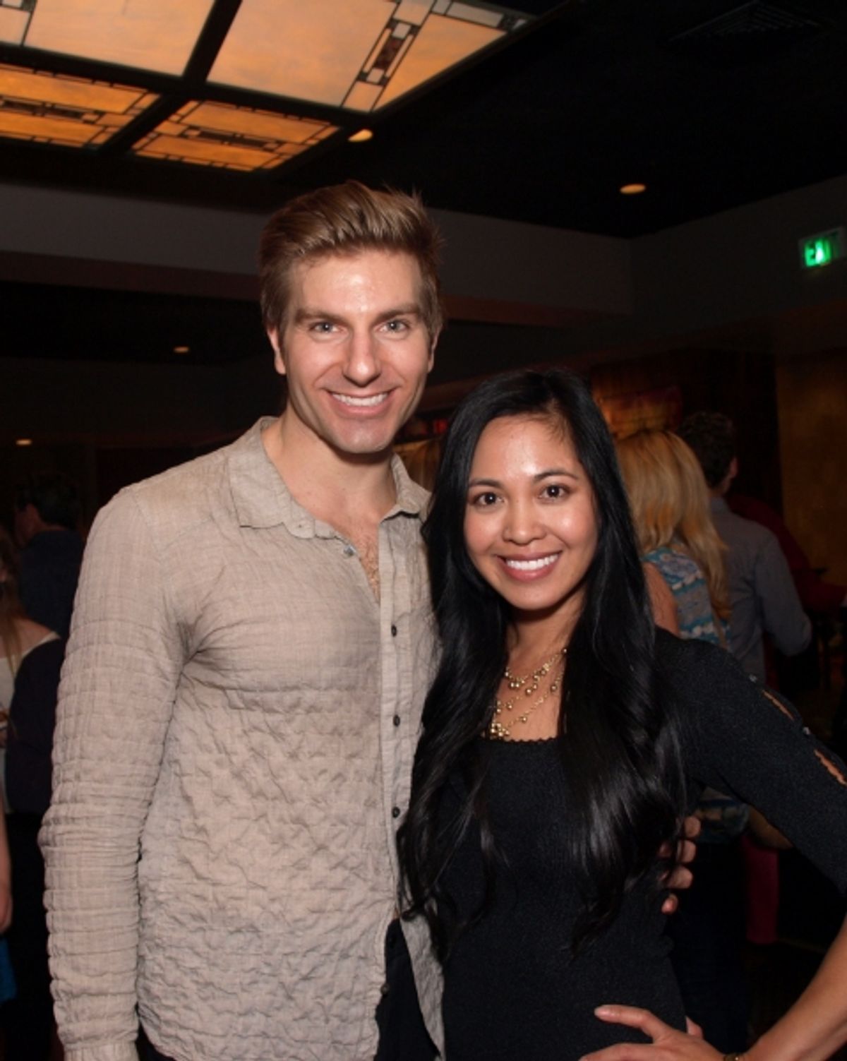 Karl Warden and Jasmine Ejan at 