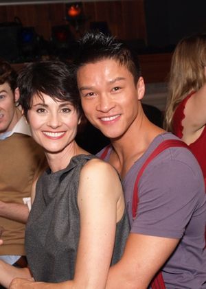 Beth Malone and Ethan Le Phong Photo