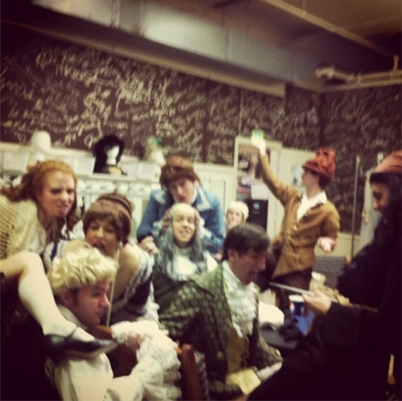 Photo Flash: Saturday Intermission Pics, April 13, Part 2 - MATILDA and MOTOWN Celebrate Broadway Openings & More!  Image