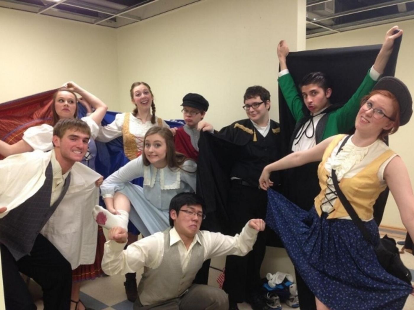 Photo Flash: Saturday Intermission Pics, April 13, Part 2 - MATILDA and MOTOWN Celebrate Broadway Openings & More!  Image