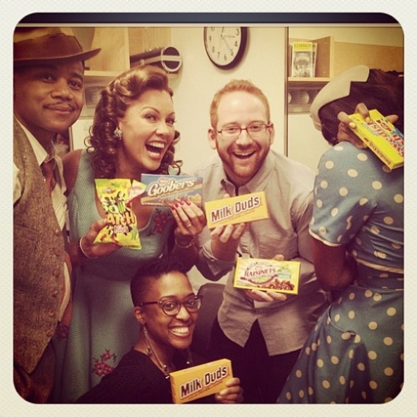 Photo Flash: Saturday Intermission Pics, April 13, Part 2 - MATILDA and MOTOWN Celebrate Broadway Openings & More!  Image