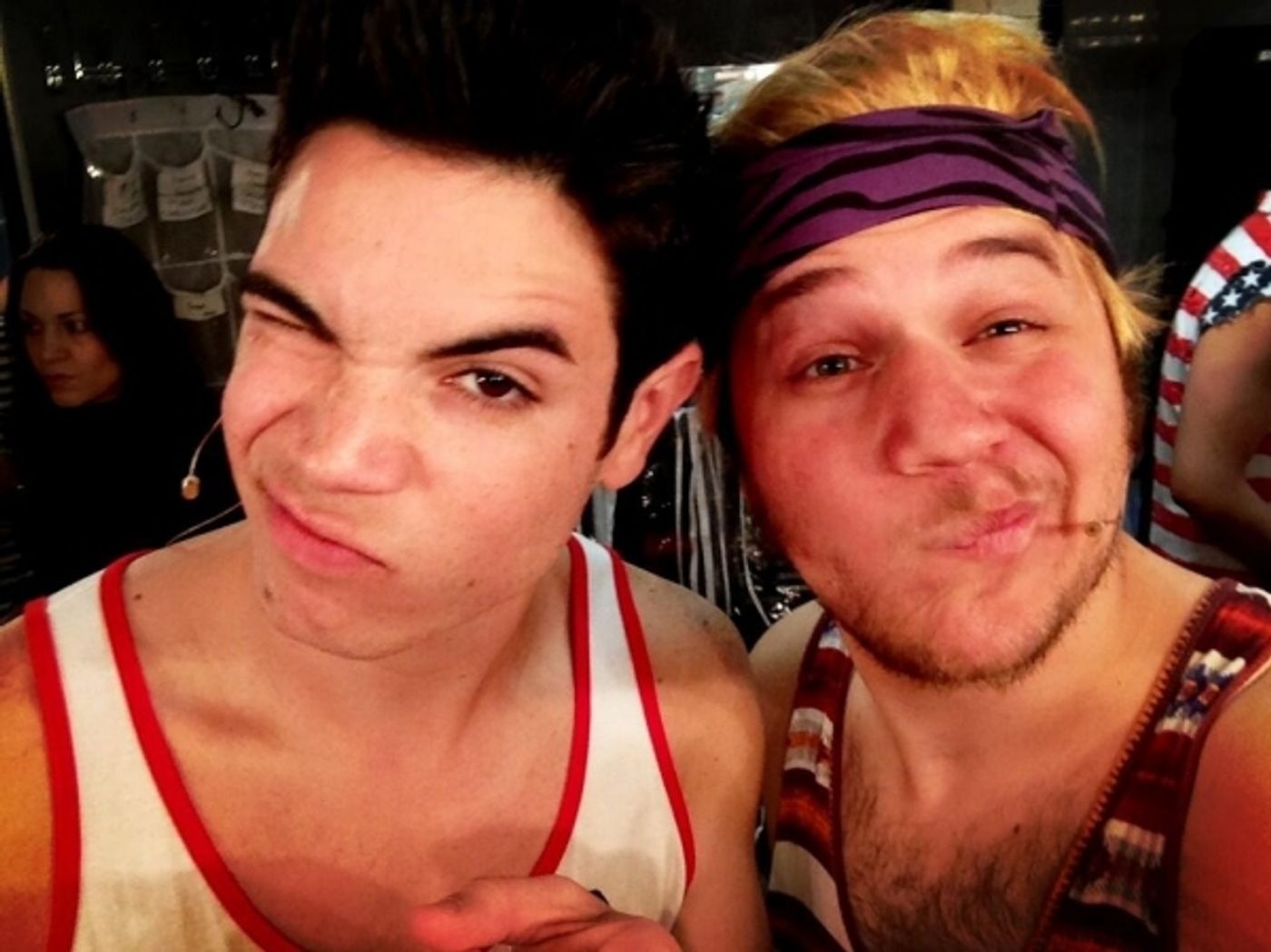 Photo Flash: Saturday Intermission Pics, April 13, Part 2 - MATILDA and MOTOWN Celebrate Broadway Openings & More!  Image