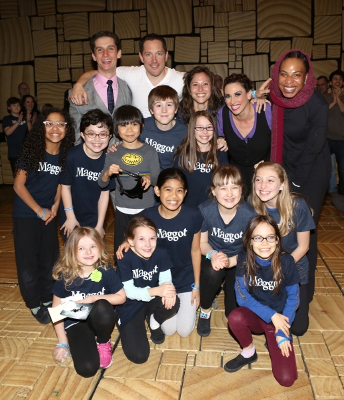 Bertie Carvel, Lesli Margherita, Karen Aldridge at 