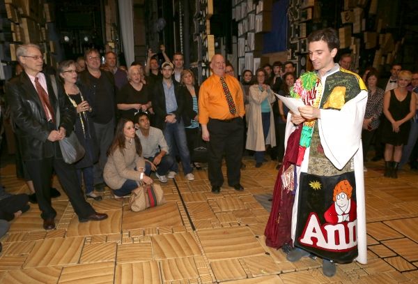 Charlie Sutton (Recipient for 'Kinky Boots' ) with David Westphal & Company Photo