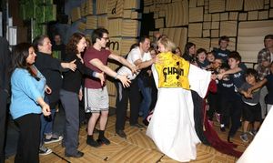 Nadine Isenegger, Clay Thomson, Bertie Carvel, Ryan Steele, Ben Thompson @ BroadwayWorld Nadine Isenegger, Clay Thomson, Bertie Carvel, Ryan Steele, Ben Thompson Photo