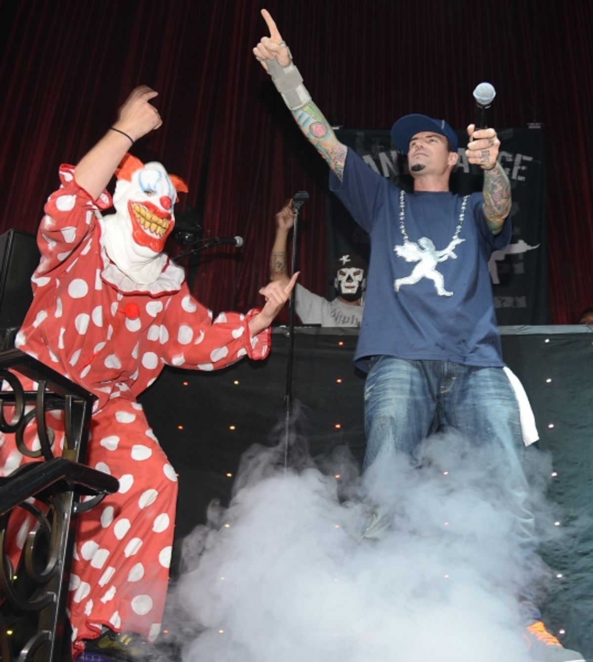 Rob Van Winkle aka Vanilla Ice at Rapper Vanilla Ice Appears at Las Vegas' LAX Nightclub