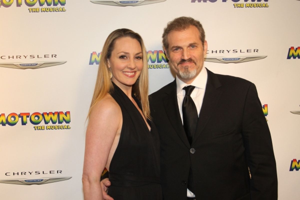 Shannon Lewis and Mark Kudisch at 