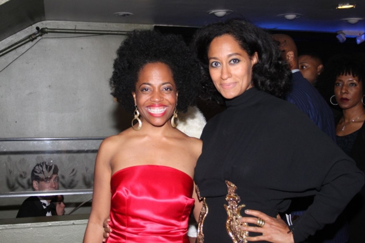 Rhonda Ross and Tracee Ellis Ross at 