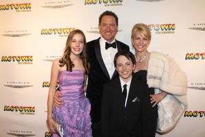 Kevin McCollum, Lynette Perry and Family @ BroadwayWorld Kevin McCollum, Lynette Perry and Family Photo