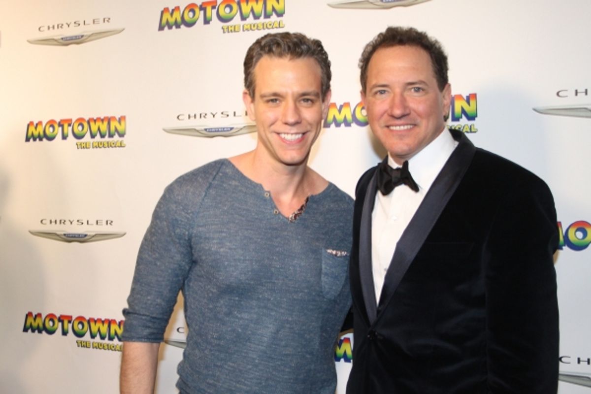 Adam Pascal and Kevin McCollum at 