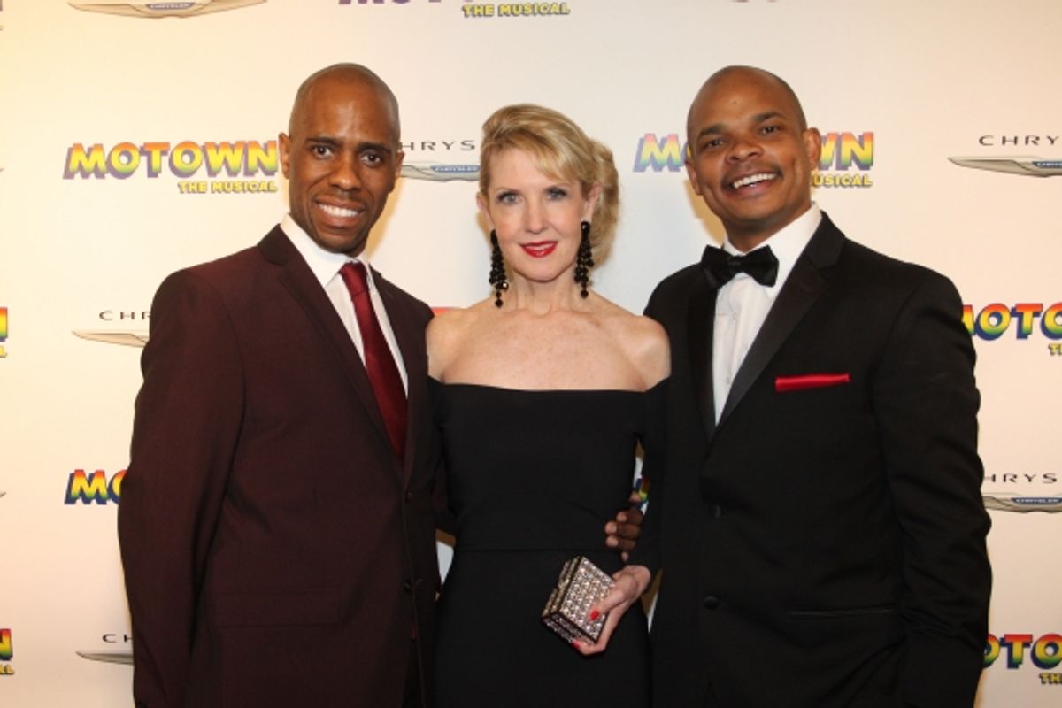 Brian H. Brooks, Patricia Wilcox and Warren Adams at 