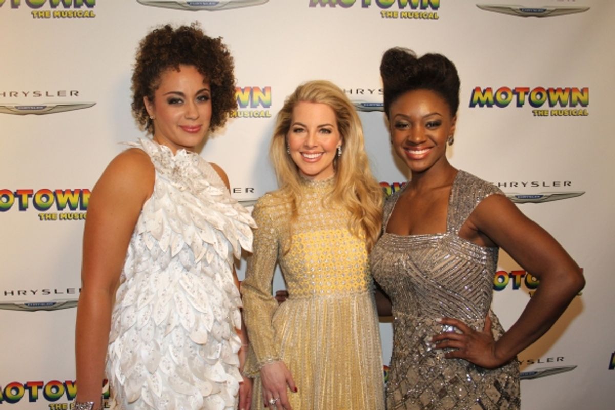 Andrea Dora, Morgan James and Saycon Sengbloh at 