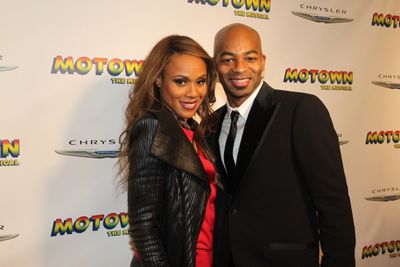 Deborah Cox and Brandon Victor Dixon Photo