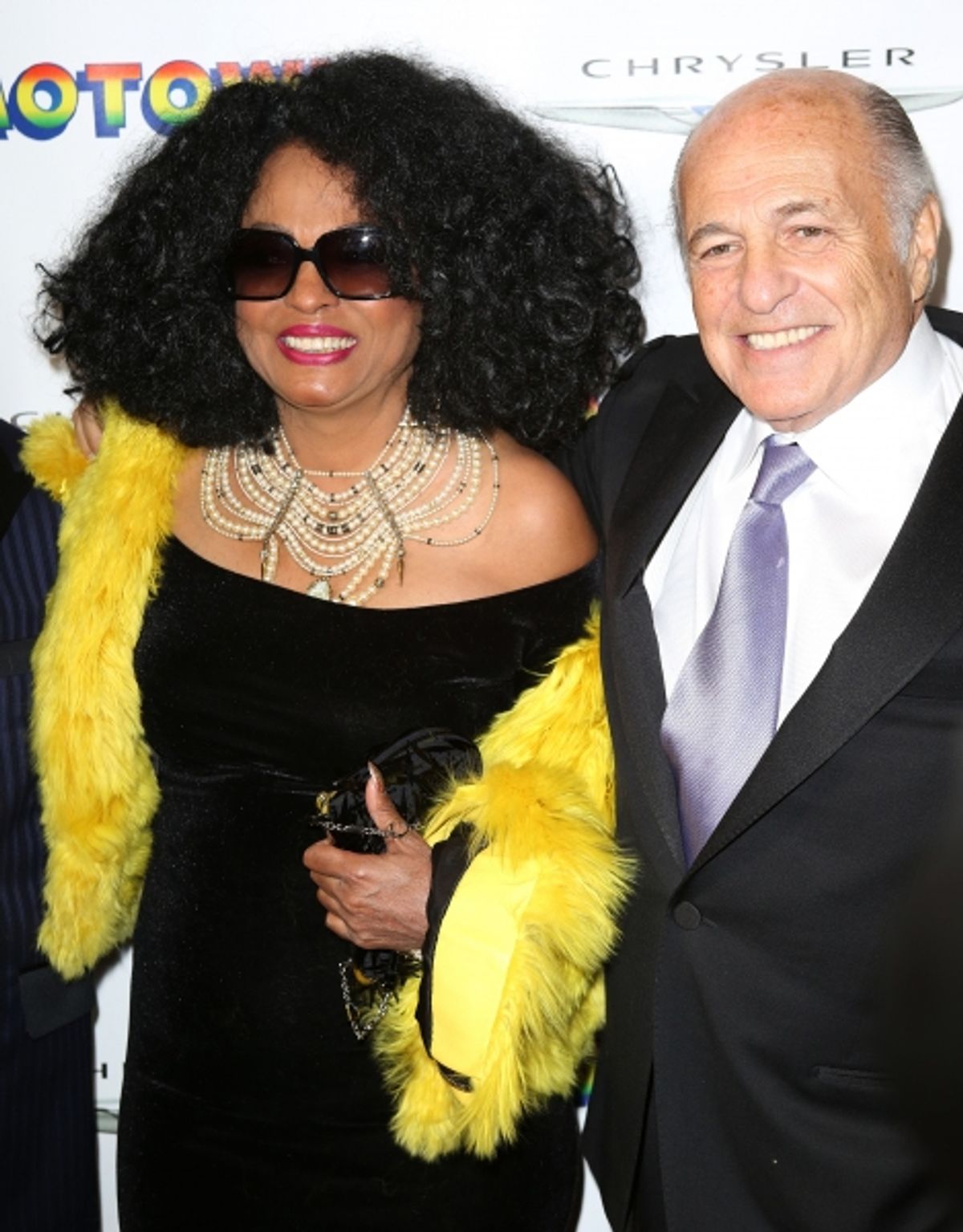 Diana Ross & Doug Morris at 