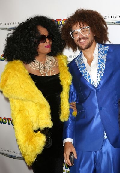 Diana Ross &amp; RedFoo (Stefan Kendal GordyLMFAO) Photo