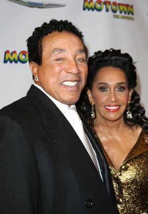 Smokey Robinson and wife Frances Gladney @ BroadwayWorld Smokey Robinson and wife Frances Gladney Photo