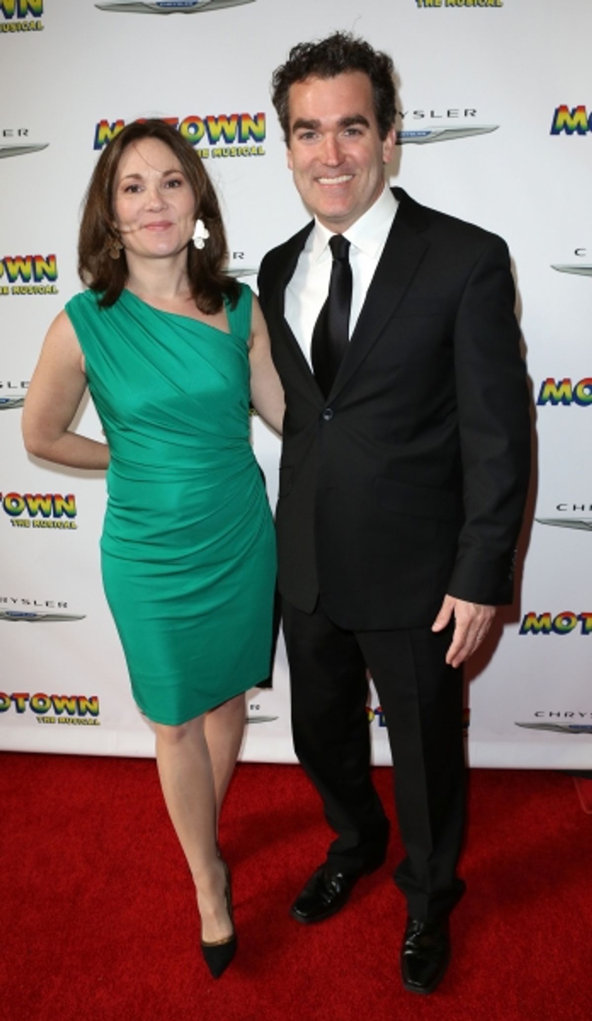 Jennifer Prescott & Brian d'Arcy James  at 