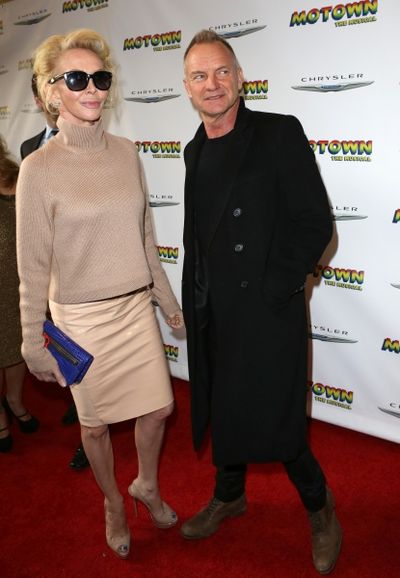 Trudie Styler &amp; Sting Photo