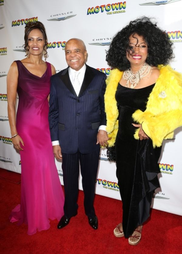 Eskedar Gobeze, Berry Gordy & Diana Ross Photo