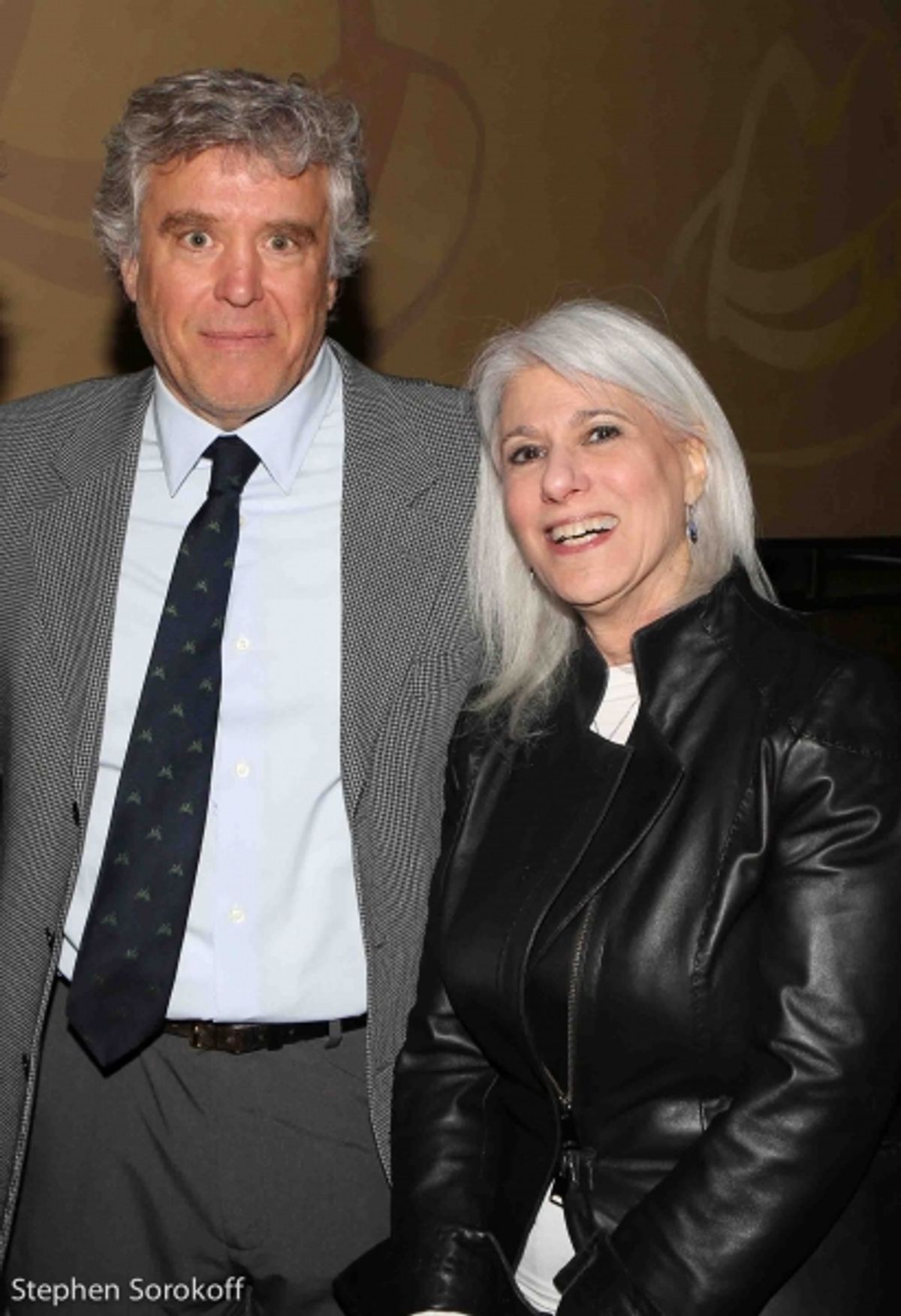 Casey Childs, Founder &amp; Executive Producer Primary Stages &amp; Jamie deRoy at 