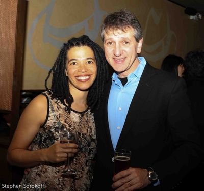 Tanya Barfield &amp; Elliot Fox, Managing Director Primary Stages Photo