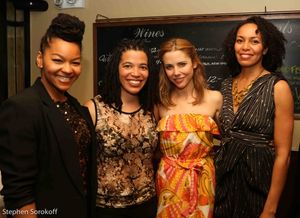 Crystal Dickinson, Tanya Barfield,Kerry Butler, Elisa Davis Photo