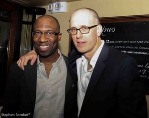 Russell G. Jones & Kelly AuCoin @ BroadwayWorld Russell G. Jones & Kelly AuCoin Photo