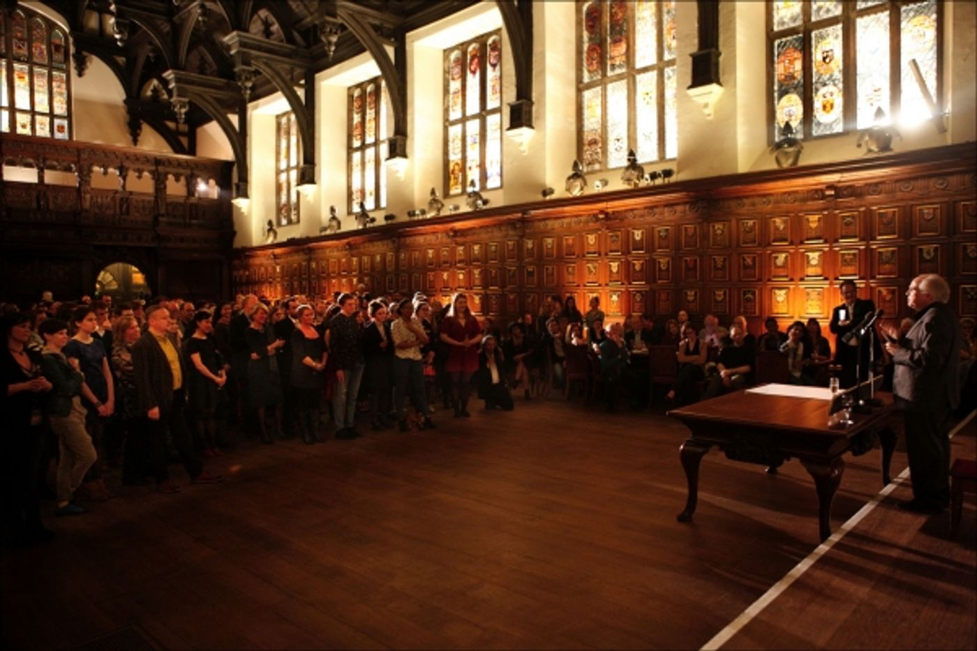 Photo Flash: Almeida Theatre Cast Celebrate Michael Attenborough's 11 Years as Artistic Director  Image