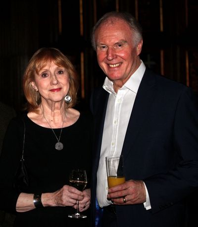 Tim Piggot Simth and his wife Photo