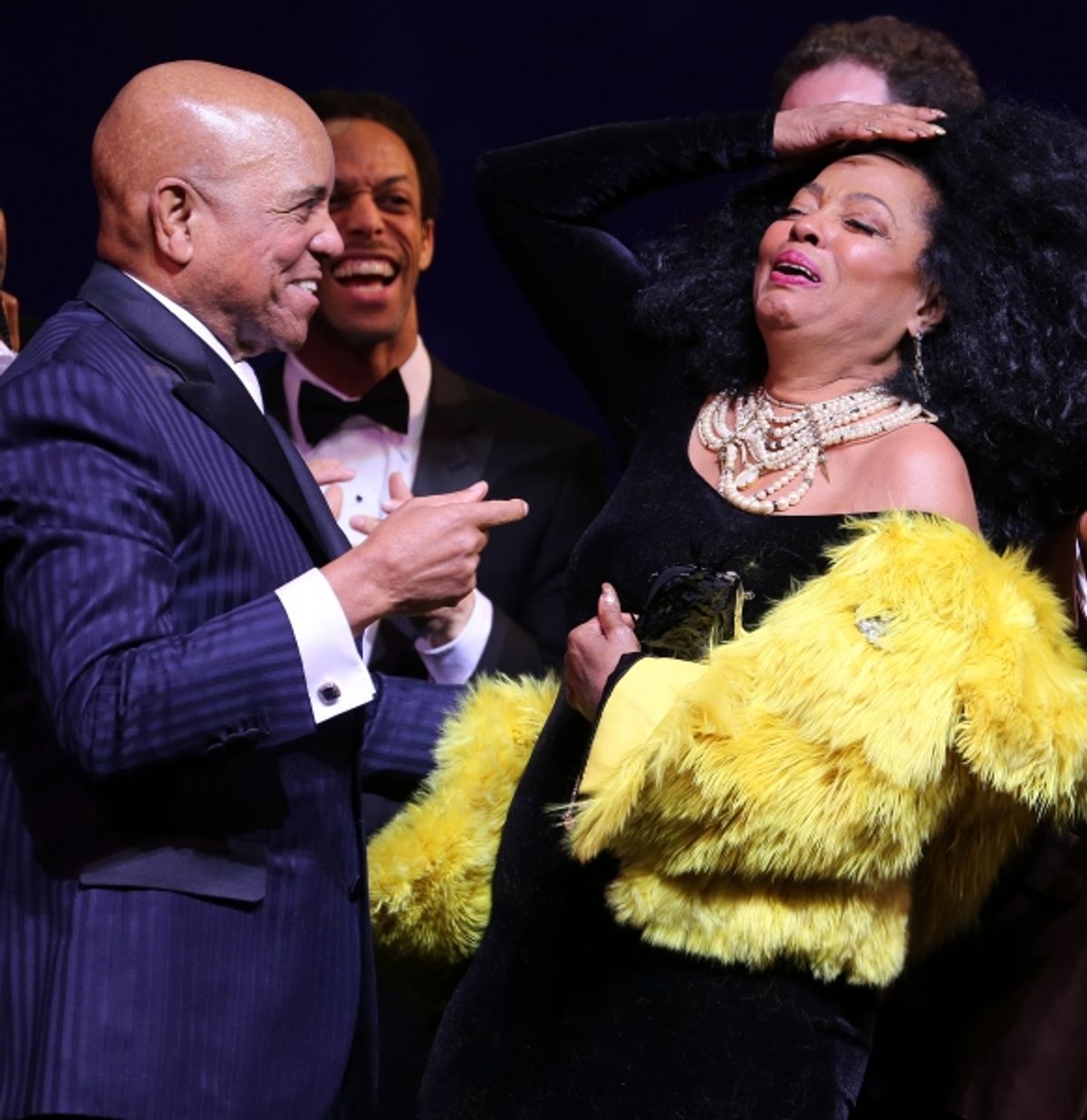 Berry Gordy & Diana Ross at 