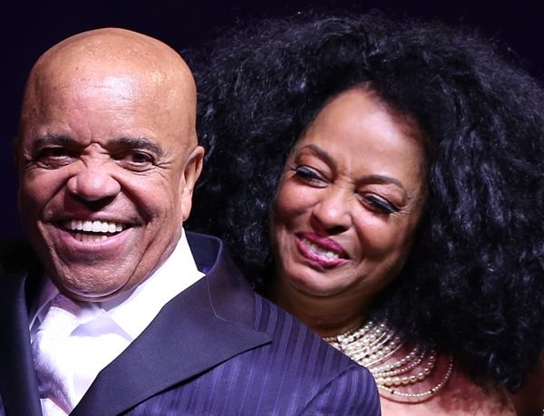 Berry Gordy &  Diana Ross  Photo