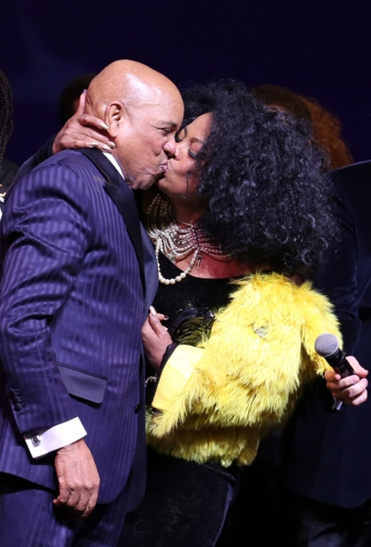 Berry Gordy & Diana Ross  at 
