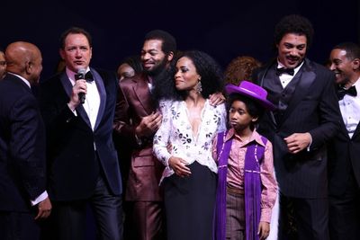Berry Gordy, Kevin McCollum, Brandon Victor Dixon, Valisia LeKae, Charles Randolph-Wr Photo