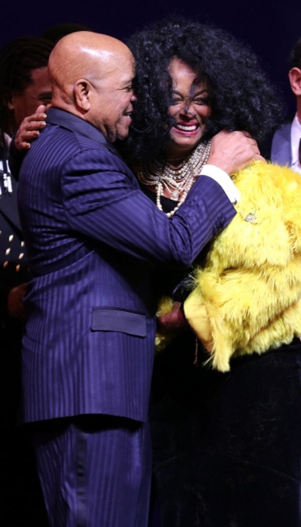 Berry Gordy & Diana Ross Photo