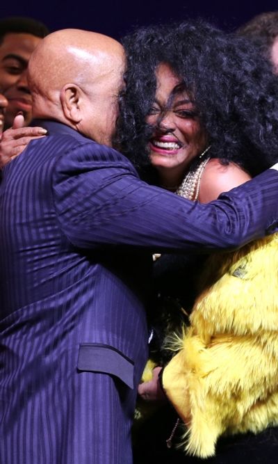 Berry Gordy & Diana Ross Photo