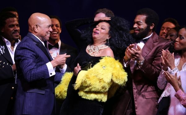 Bryan Terrell Clark, Ryan Shaw, Berry Gordy, Diana Ross, Brandon Victor Dixon, Valisi Photo