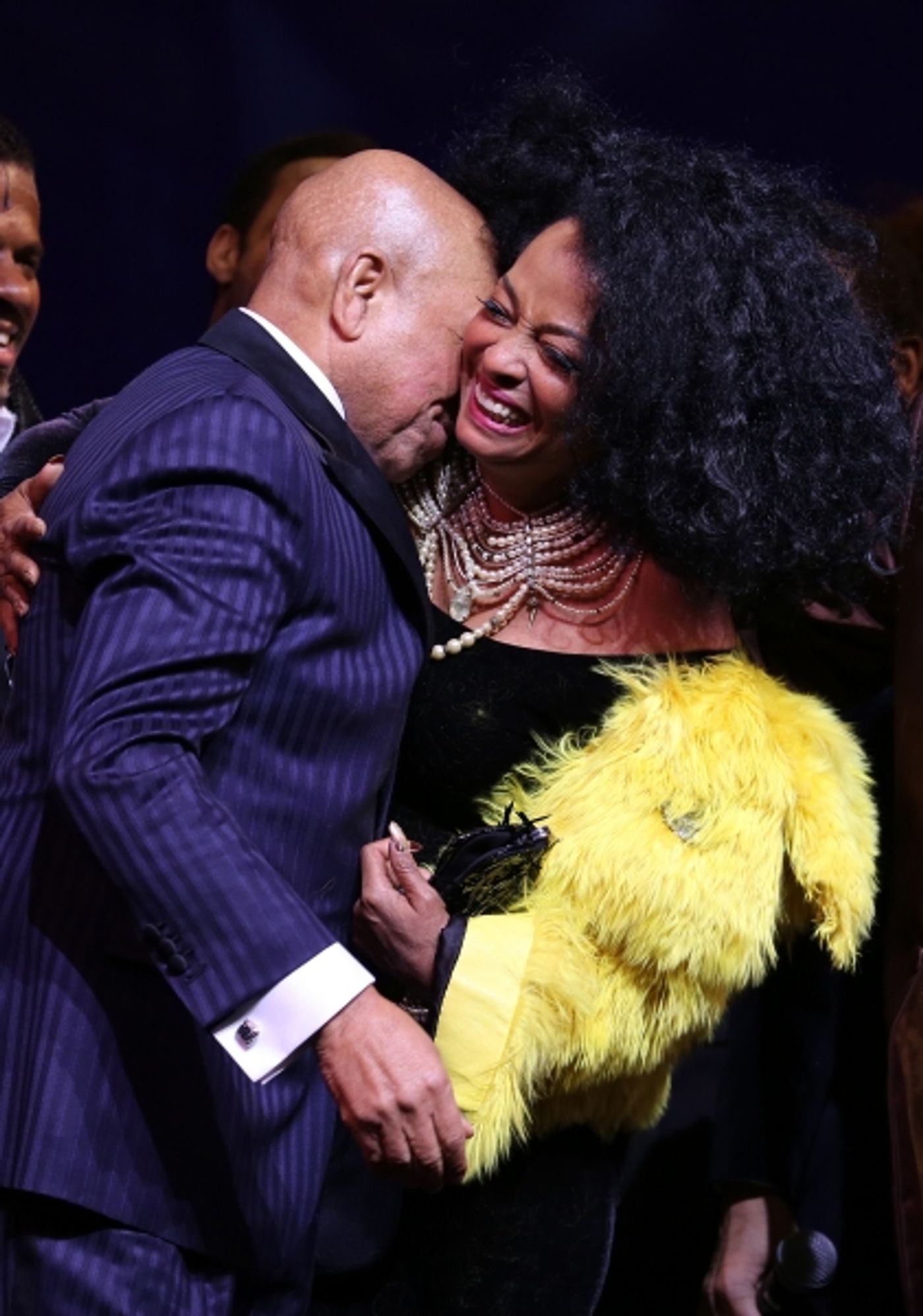 Photo Coverage: Music Legends Join MOTOWN THE MUSICAL for Opening Night Curtain Call!  Image