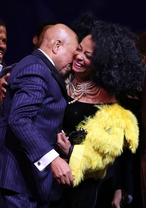 Berry Gordy & Diana Ross  Photo