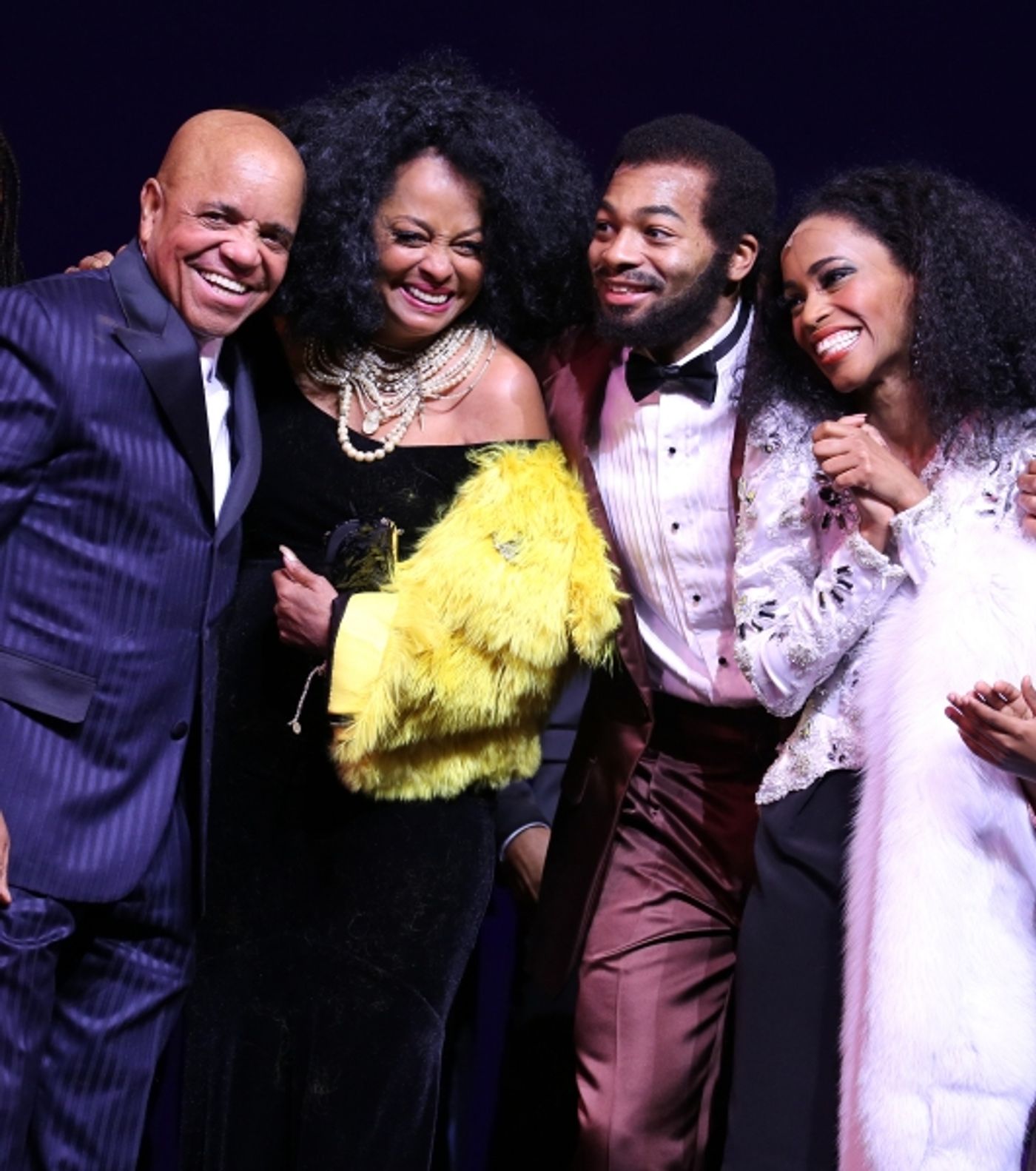 Photo Coverage: Music Legends Join MOTOWN THE MUSICAL for Opening Night Curtain Call!  Image