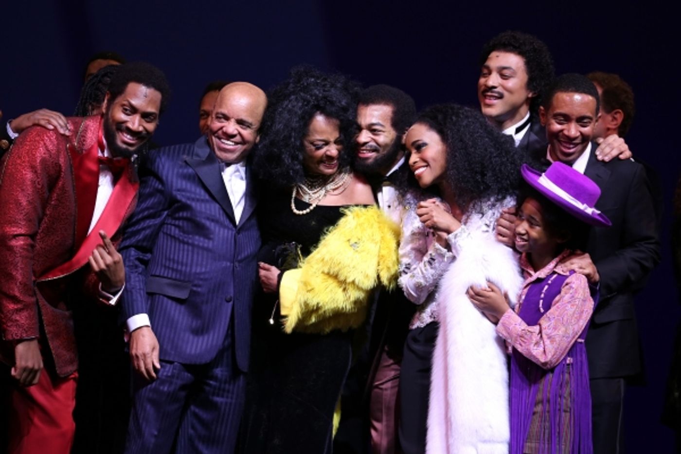 Photo Coverage: Music Legends Join MOTOWN THE MUSICAL for Opening Night Curtain Call!  Image