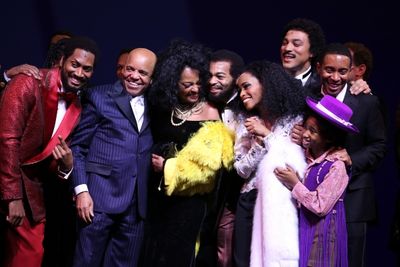 Bryan Terrell Clark, Charl Brown, Smokey Robinson, Berry Gordy, Diana Ross, Valisia L Photo