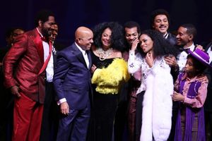 Bryan Terrell Clark, Charl Brown, Smokey Robinson, Berry Gordy, Diana Ross, Valisia LeKae and Brandon Victor Dixon, Raymond Luke Jr., and Charles Randolph-Wright @ BroadwayWorld Bryan Terrell Clark, Charl Brown, Smokey Robinson, Berry Gordy, Diana Ross, Valisia L Photo